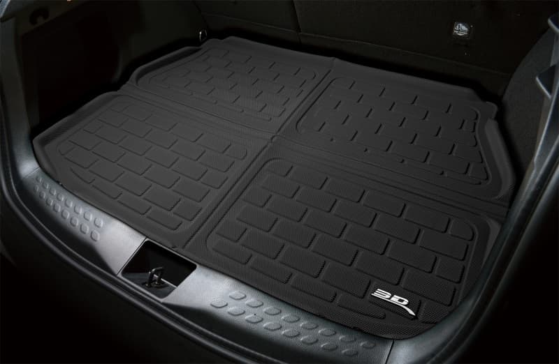 3D MAXpider Cargo Liner for Custom Fit Vehicles Three-Layer Carbon Fiber Texture - Image 3