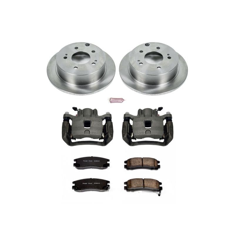 PowerStop Autospecialty Brake Kit with Calipers Complete Stock Replacement