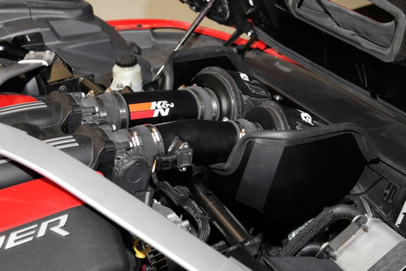 K&N Engineering Cold Air Intake for Chevy C6 69 Typhoon Mandrel-Bent Aluminum - Image 4