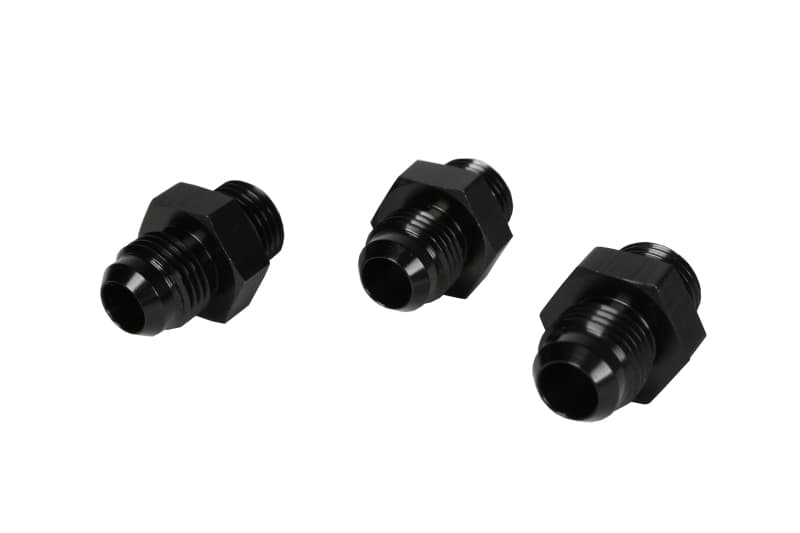 Aeromotive ORB-06 to AN-06 Male Flare Fittings for EFI Regulators (3-Pack) - Image 2