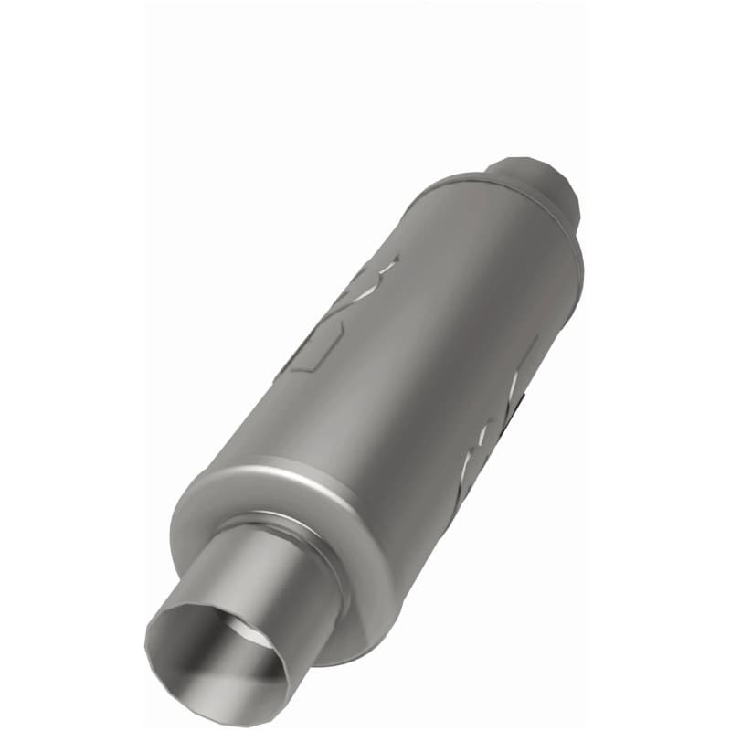 Magnaflow 5in Round Straight-Through Stainless Steel Muffler Universal Fit - Image 4