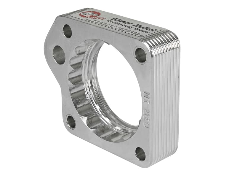 aFe Silver Bullet Throttle Body Spacer for Improved Airflow T-6061 Billet Alu... - Image 4