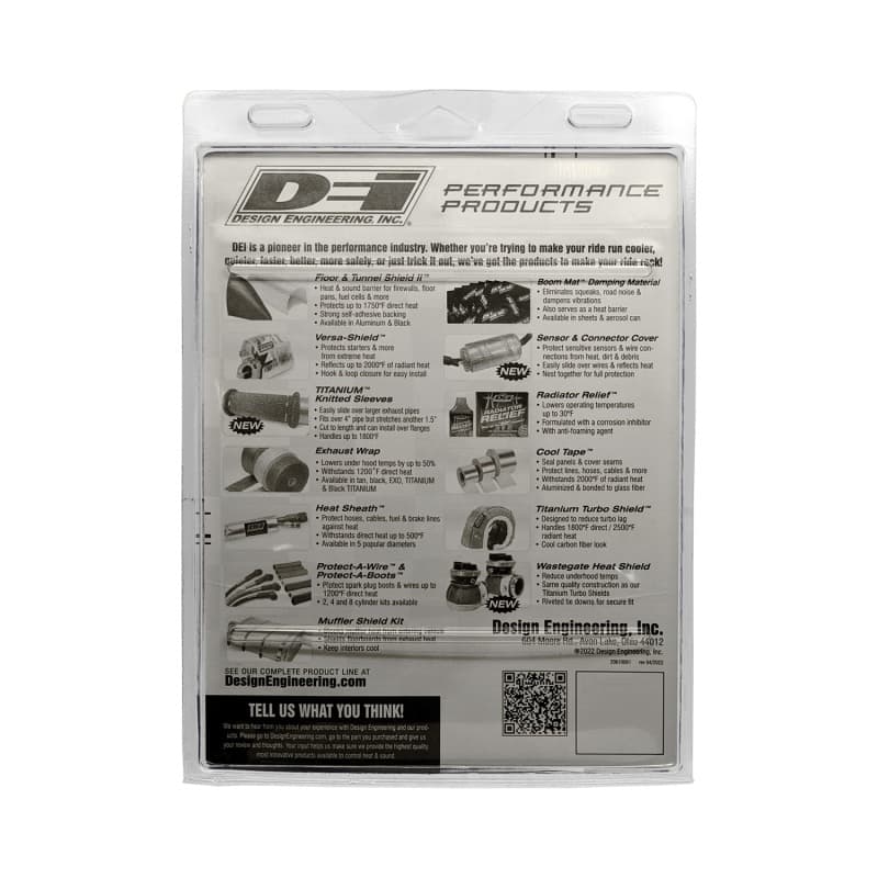 DEI Reflect-A-Cool Fiberglass Heat Shield with Aluminized Foil 400°F Resistance - Image 3