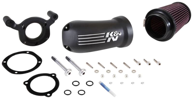 K&N Engineering 57 FIPK Air Intake for Harley-Davidson Touring Softail Twin-Cam - Image 4