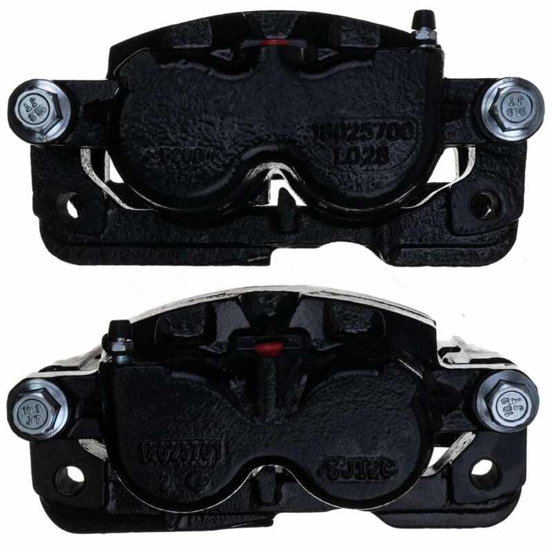 PowerStop Brake Calipers Black Powder Coated Pair Durable High-Temp Finish - Image 2