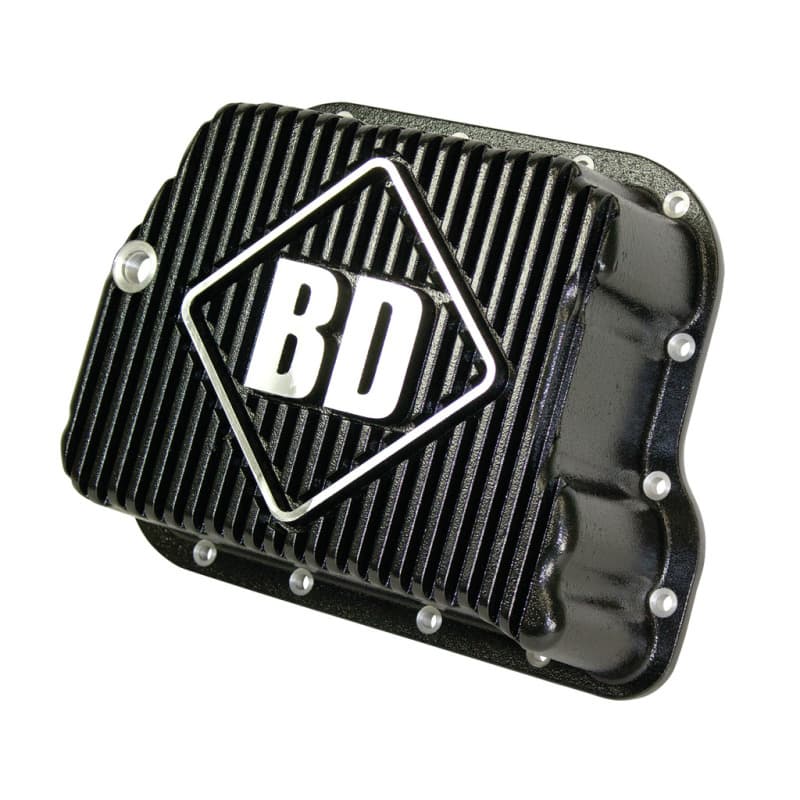 BD Diesel Deep Sump Transmission Pan 1061501 356T6 Aluminum with Heat-Dissipa...
