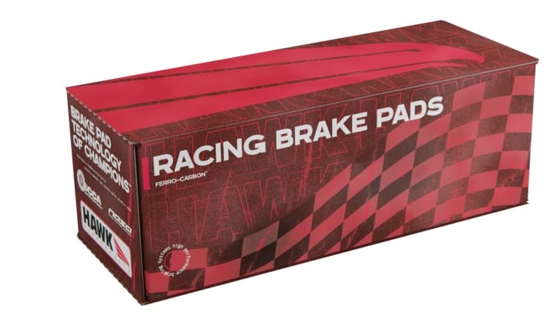 Hawk Performance ER-1 Brake Pad Set for OE Fitment with DTC Curved Slot Design - Image 3