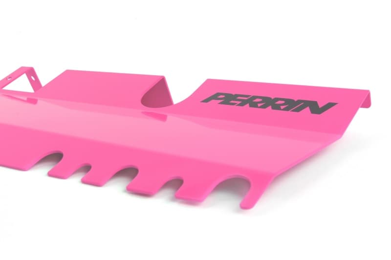 Perrin Performance Radiator Shroud for 15-21 Subaru WRX/STI Hyper Pink - Image 3