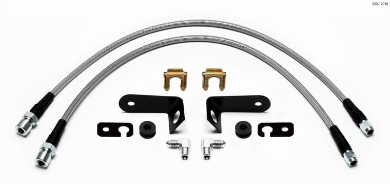 Wilwood Flexline Brake Hose for Honda CRZ 2011-up Front