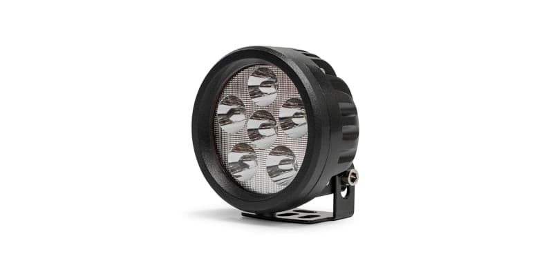 DV8 Offroad 3.5" Round LED Utility Light Bar 16W Flood IP68 Polycarbonate Lens - Image 5