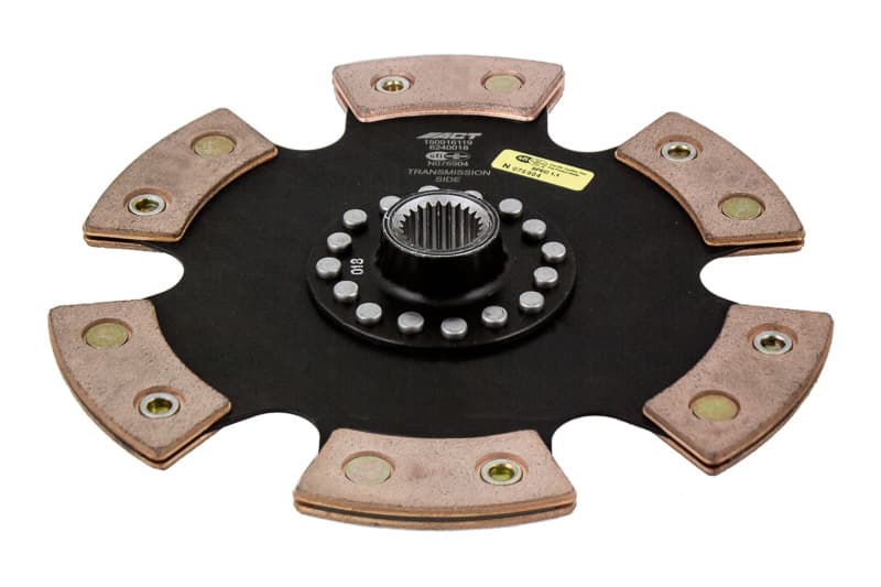ACT 6-Pad Rigid Race Clutch Disc with Ceramic Friction Materials - Image 2