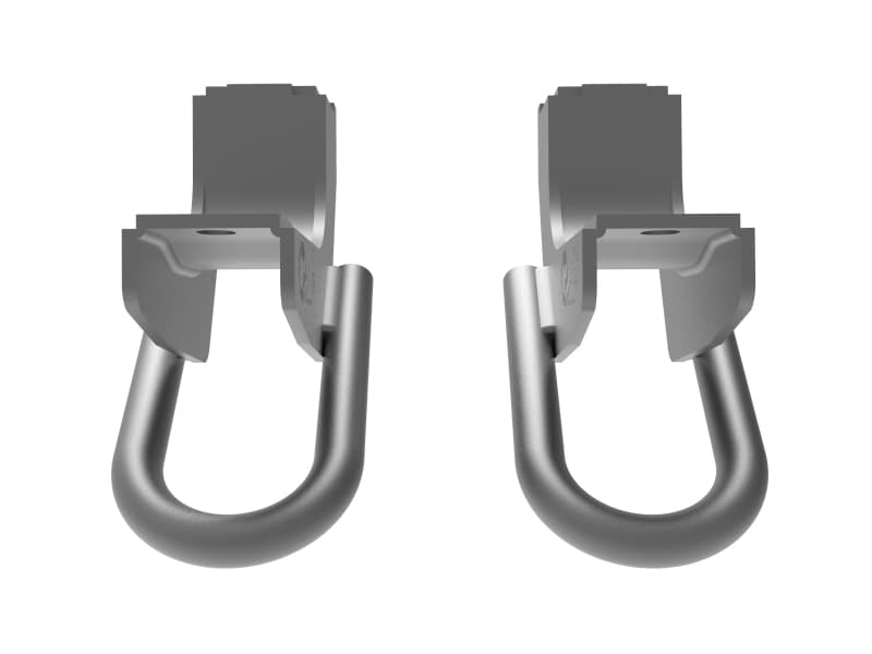 aFe Tow Hooks for Toyota Tundra 3/4" Solid Steel Front Recovery Loops - Image 2