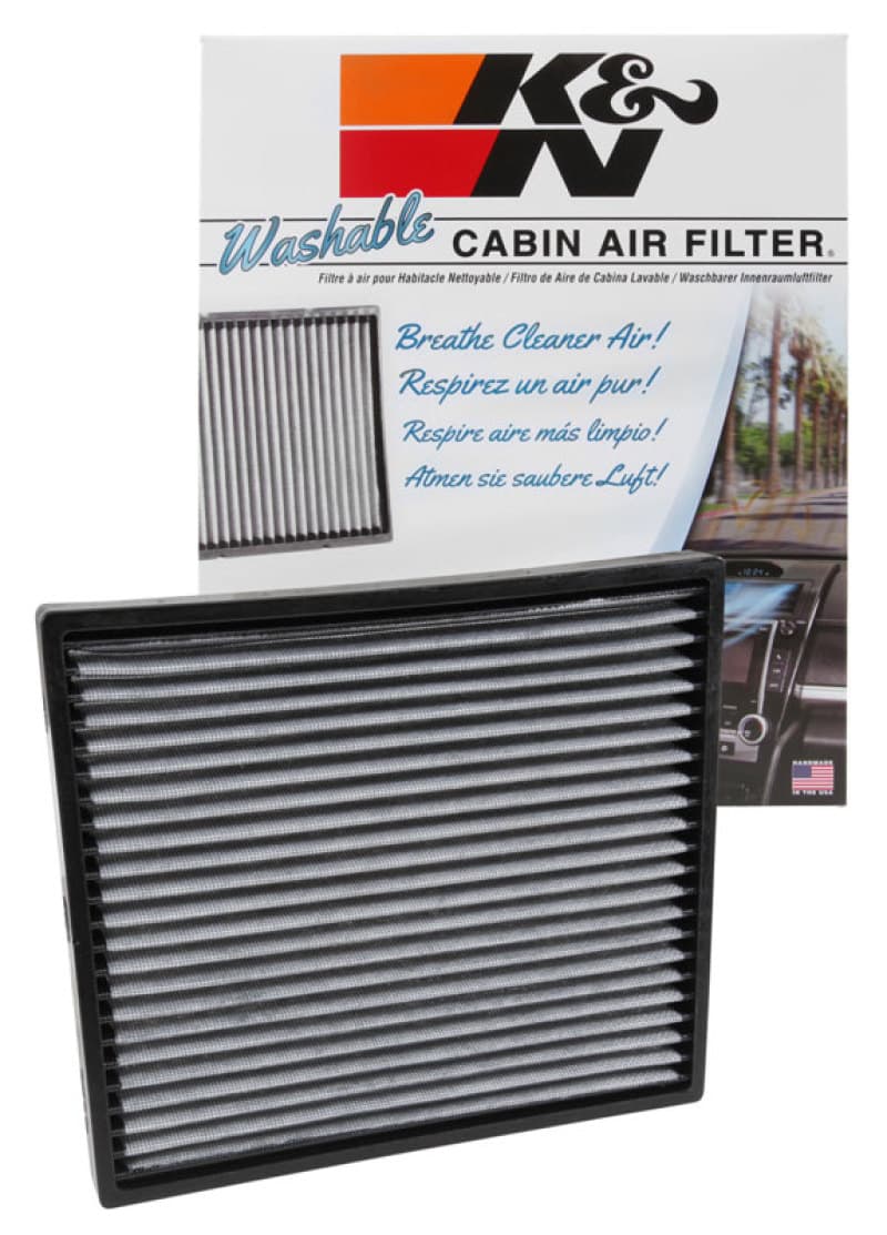 K&N Engineering Cabin Air Filter Washable High-Flow Synthetic VF2043 - Image 5