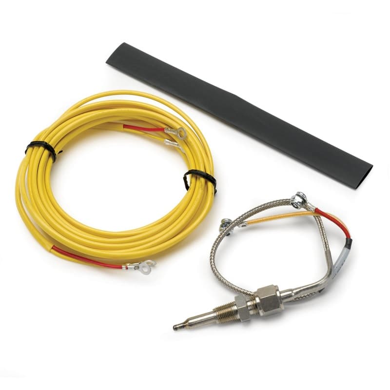 AutoMeter Thermocouple Kit Type K 1/4" Dia Closed Tip 10ft with Mounting Hard...