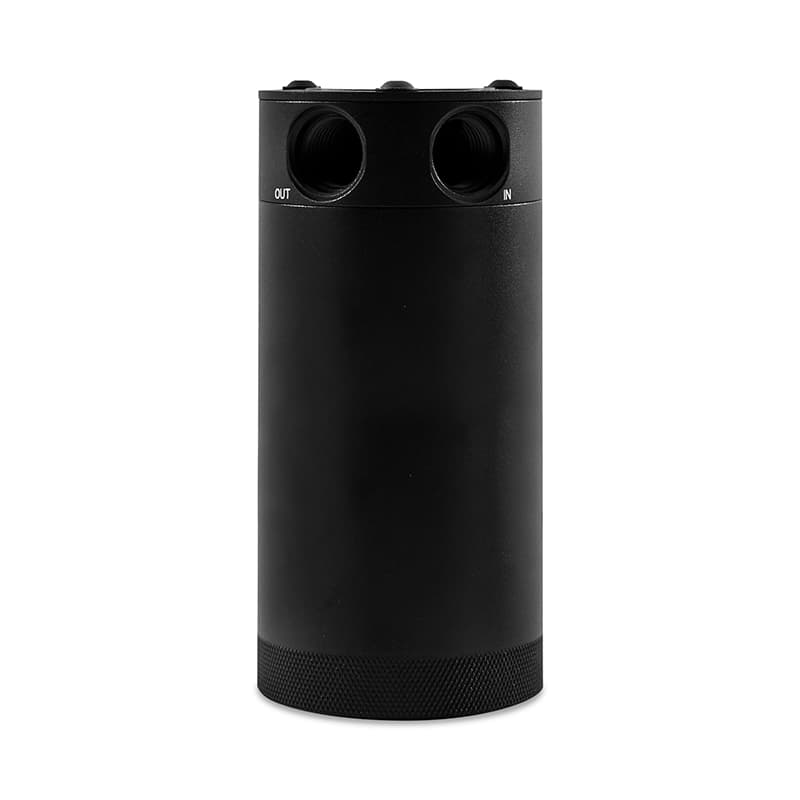 Mishimoto Baffled Oil Catch Can XL with 50-Micron Bronze Filter - Image 3
