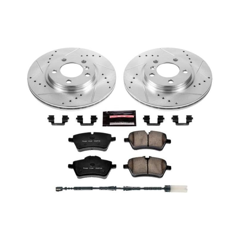 PowerStop Z23 Evolution Sport Brake Kit for Daily Driver Carbon-Fiber Ceramic...