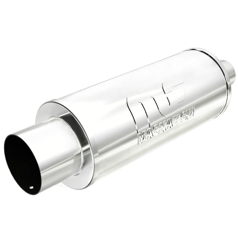 Magnaflow Stainless Steel Straight-Through Muffler with Integrated Welded Tip