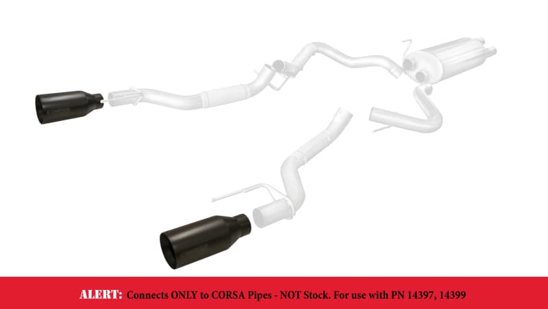 CORSA Performance Tip Kit Dual-Walled Stainless Steel for CORSA Exhaust Systems - Image 4