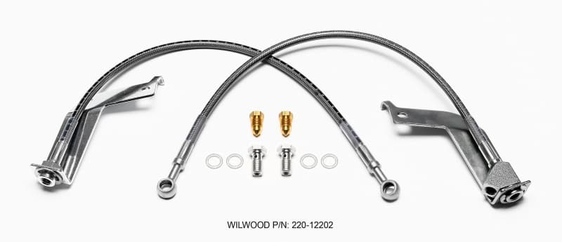 Wilwood Flexline Brake Hose Kit for 99-04 Ford Mustang GT Rear
