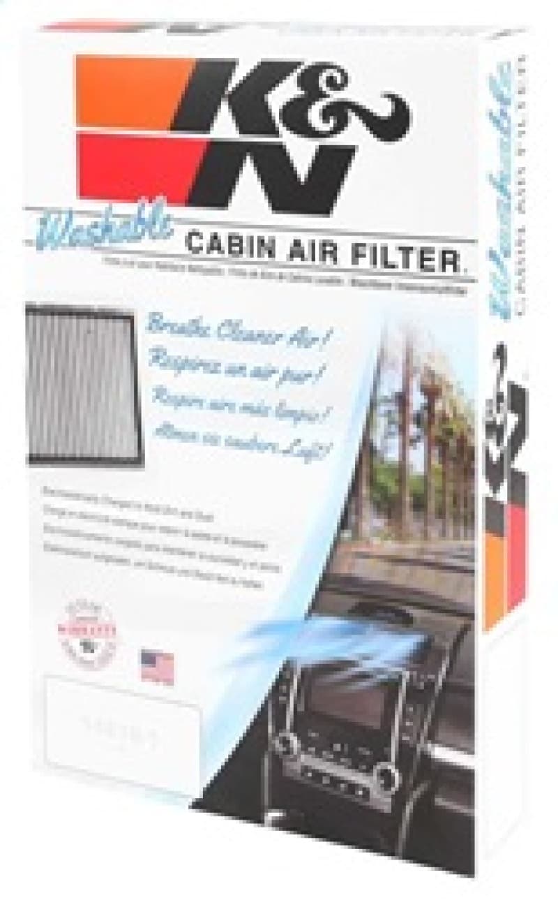 K&N Engineering Cabin Air Filter Washable High-Flow Synthetic Material - Image 5