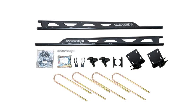 Fabtech Floating Rear Traction Bar System for 2023+ Ford F250/F350 4WD Super ...