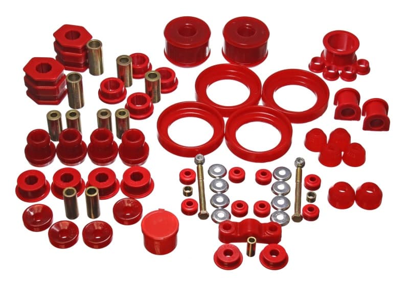 Energy Suspension Hyper-Flex Polyurethane Bushings Red - Image 2