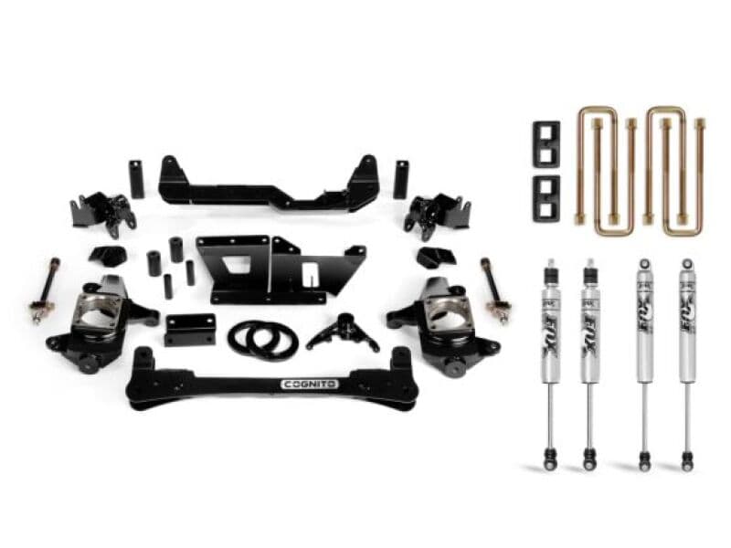 Cognito Lift Kit for Silverado/Sierra 2500/3500 2WD/4WD with Fox 2.0 Shocks