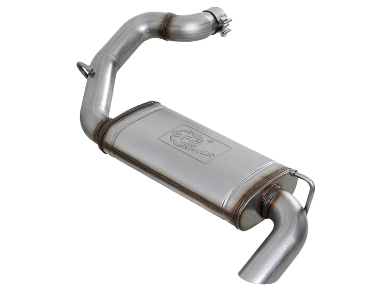 aFe Exhaust Axle-Back System for Jeep JL 2.5" Mandrel-Bent Stainless Steel