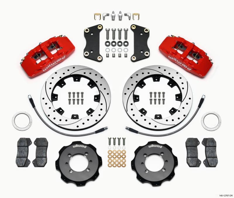 Wilwood Dynapro 6-Piston Brake Kit for Front Wheel Drive Sport Compact 12.19"
