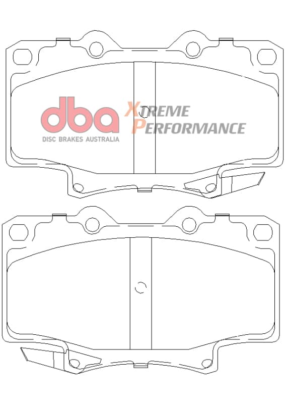DBA XP650 Brake Pads for Street Performance & Heavy Towing Vehicles - Image 3