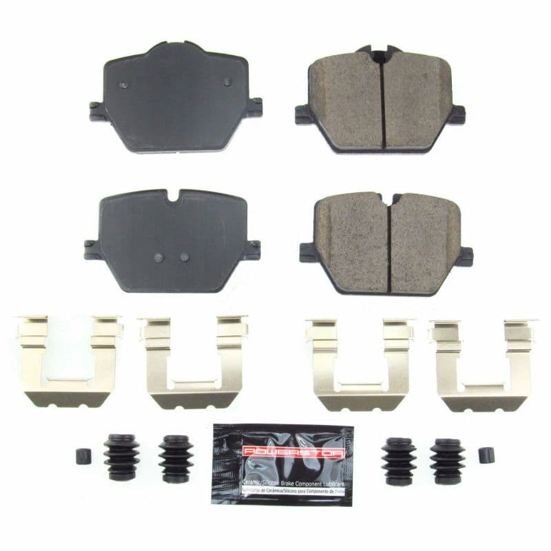 PowerStop Z23 Evolution Ceramic Brake Pads for Chevy C6 Low-Dust Carbon-Fiber