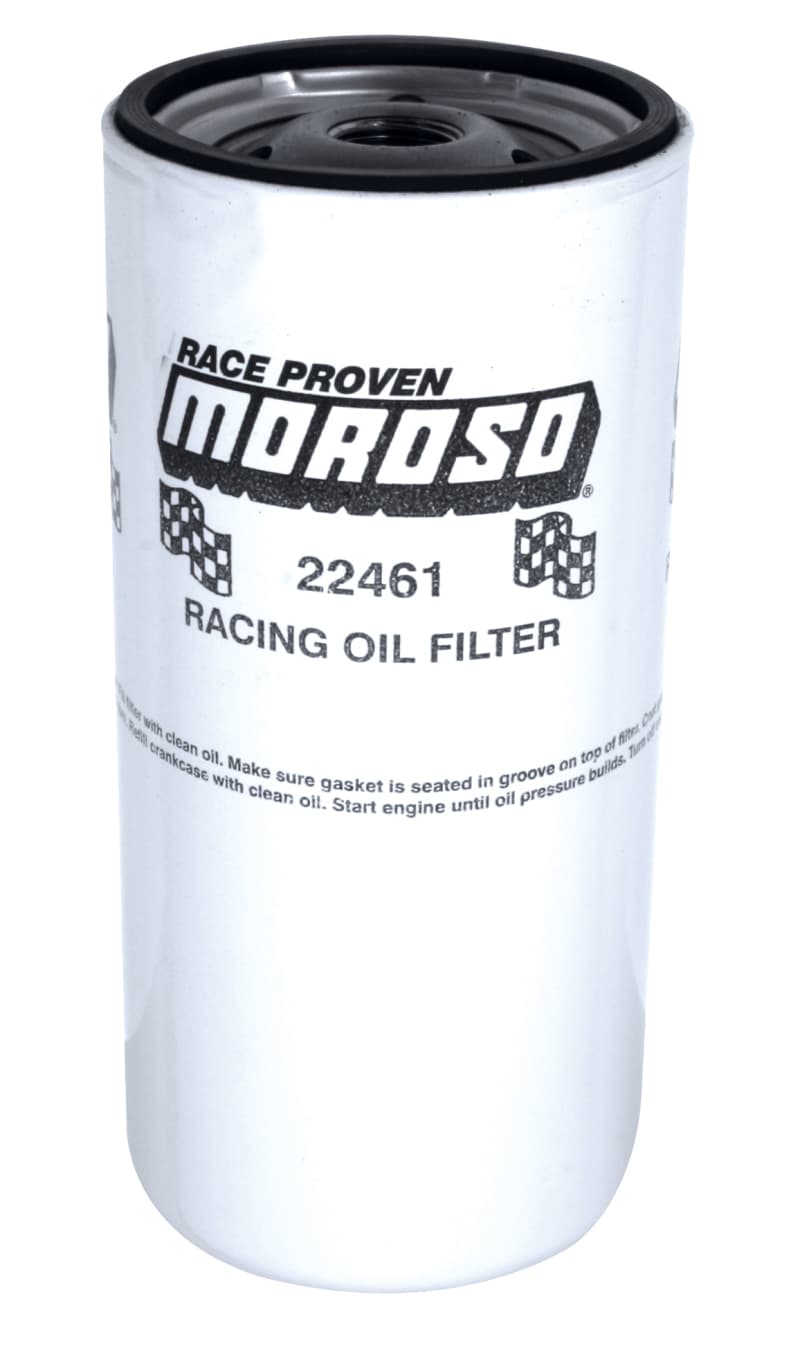 Moroso Oil Filter for Chevrolet 13/16in Thread 8in Tall Racing