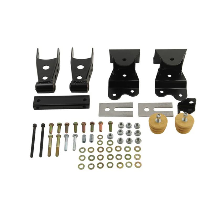 Belltech Shackle and Hanger Kit for Leaf Spring Sport Truck SUV Lowering Up t... - Image 4