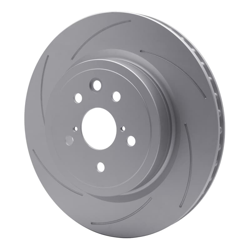 DFC GeoSPEC Slotted Coated Rotors Non-Directional Finish for Faster Break-In - Image 2