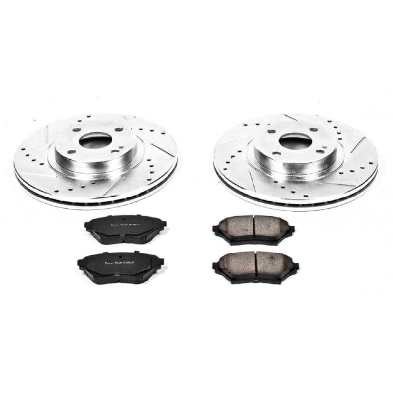 PowerStop Z23 Evolution Sport Brake Kit for Daily Driver Carbon-Fiber Ceramic...