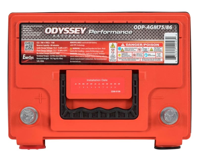 Odyssey Battery AGM2 TPPL Battery Thin Plate Pure Lead High Power Durable - Image 3