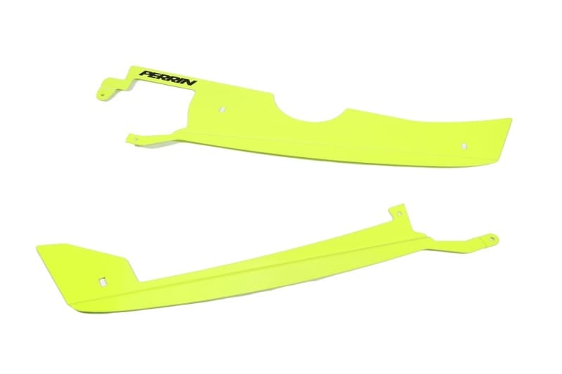 Perrin Performance Radiator Shroud for 22-25 Subaru WRX Neon Yellow - Image 4