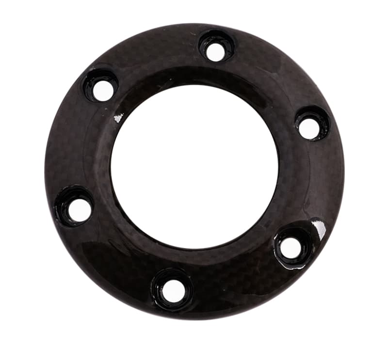 NRG Steering Wheel Horn Button Ring Carbon Fiber - Image 4