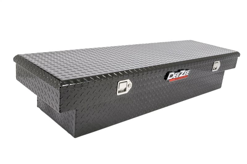 Dee Zee Red Label Single Lid Aluminum Toolbox for Trucks Heavy Duty Brite-Tread