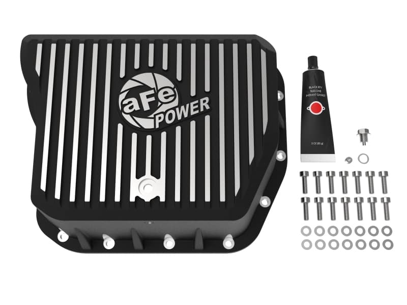 aFe POWER Pro Series Transmission Pan for Trucks Deep Capacity Aluminum with ... - Image 2