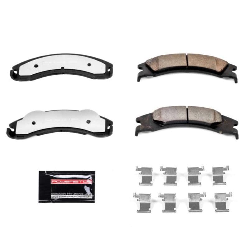 PowerStop Z36 Ceramic Truck & Tow Brake Pads for Trucks & SUVs Low-Dust Carbo...