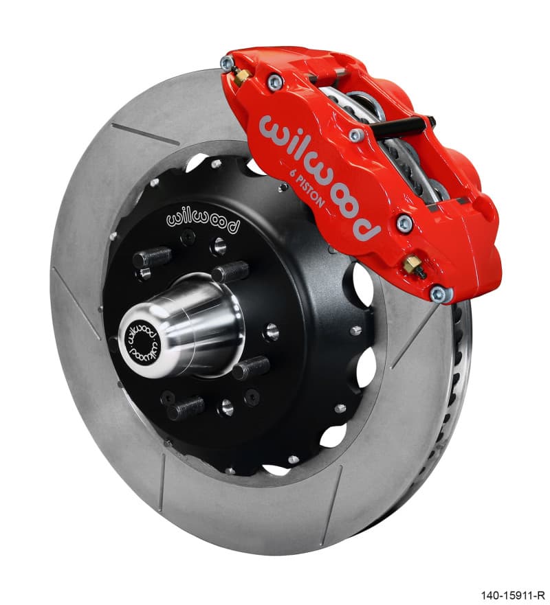 Wilwood Superlite 6R Front Big Brake Kit for GT 14.00in Rotor Red