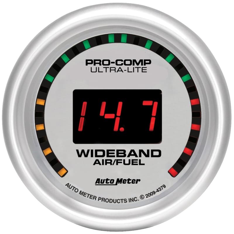 AutoMeter Wideband Gauge for Gasoline Applications with Auto Calibration System