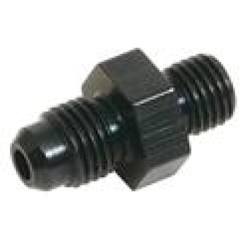 Fragola -4AN x 12° Metric Adapter for 1.25 Thread - Black
