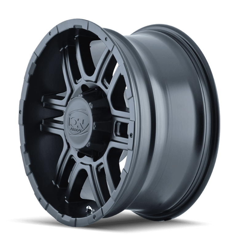 ION Wheels 179 Series 17x8 6x139.7 10mm Offset Matte Black Wheel - Image 2