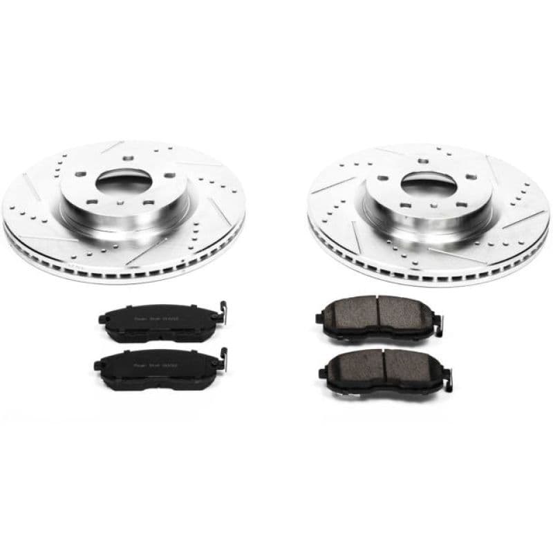 PowerStop Z23 Evolution Sport Brake Kit for Daily Driver Carbon-Fiber Ceramic...