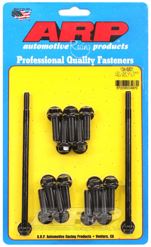 ARP Oil Pan Bolt Kit for LS1/LS2 Hex Bolts