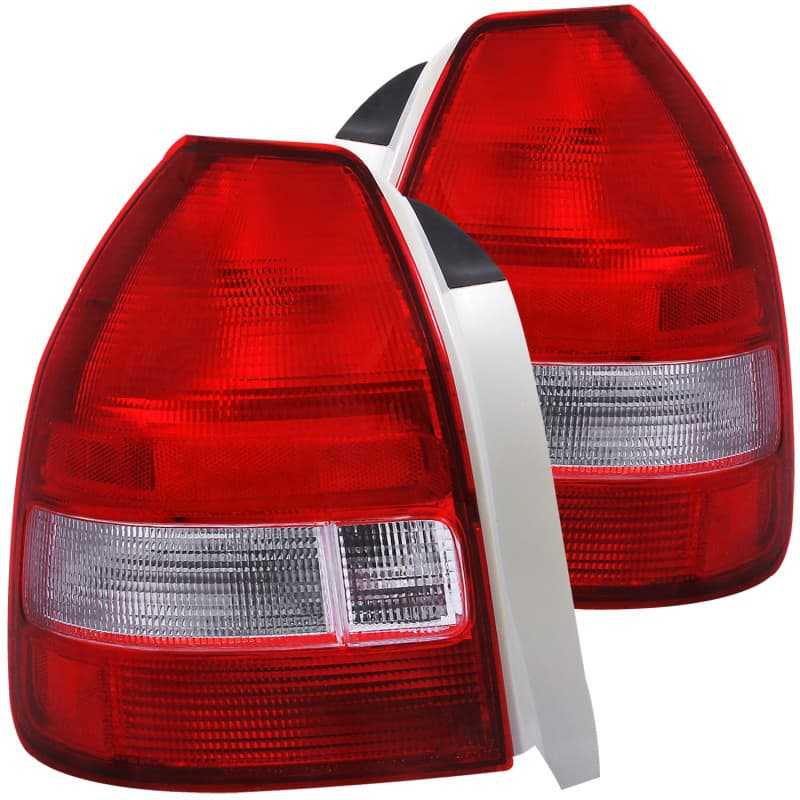 ANZO Tail Light Assembly for 3Dr Models Red/Clear Lens Pair Plug & Play - Image 2