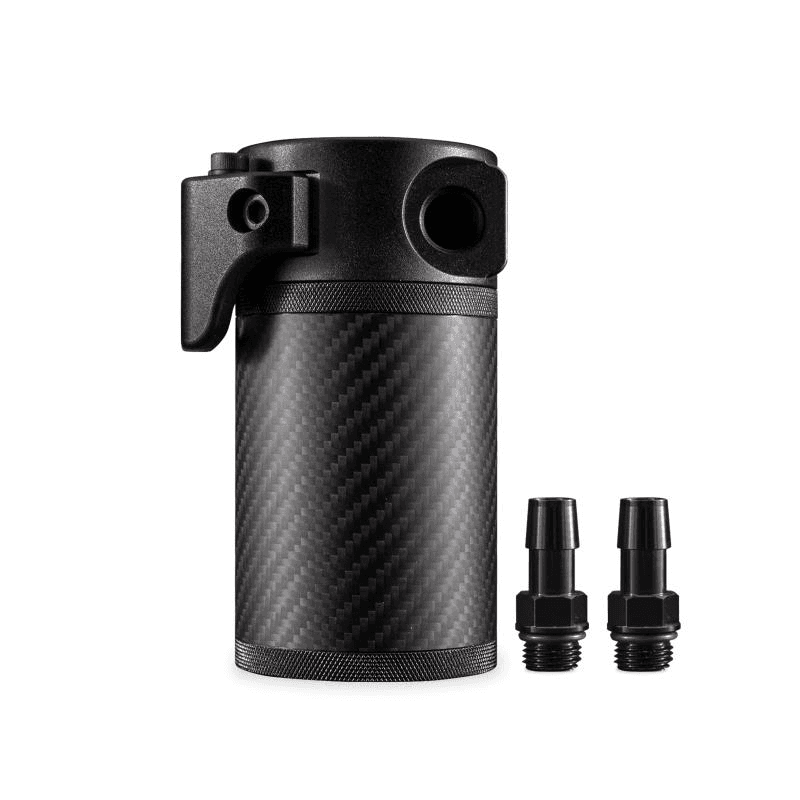 Mishimoto Carbon Fiber Baffled Oil Catch Can Universal 7.4oz Capacity - Image 3