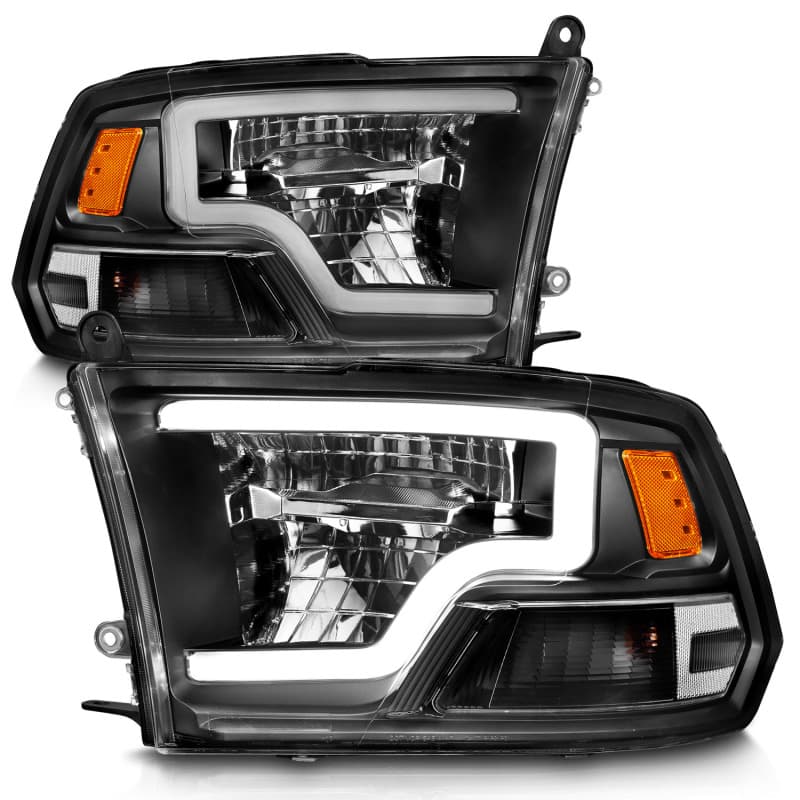 ANZO LED Projector Headlight Set for Chevy C6 Clear Lens Black Housing - Image 3